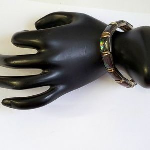 Silver Elastic Stretch Bracelet